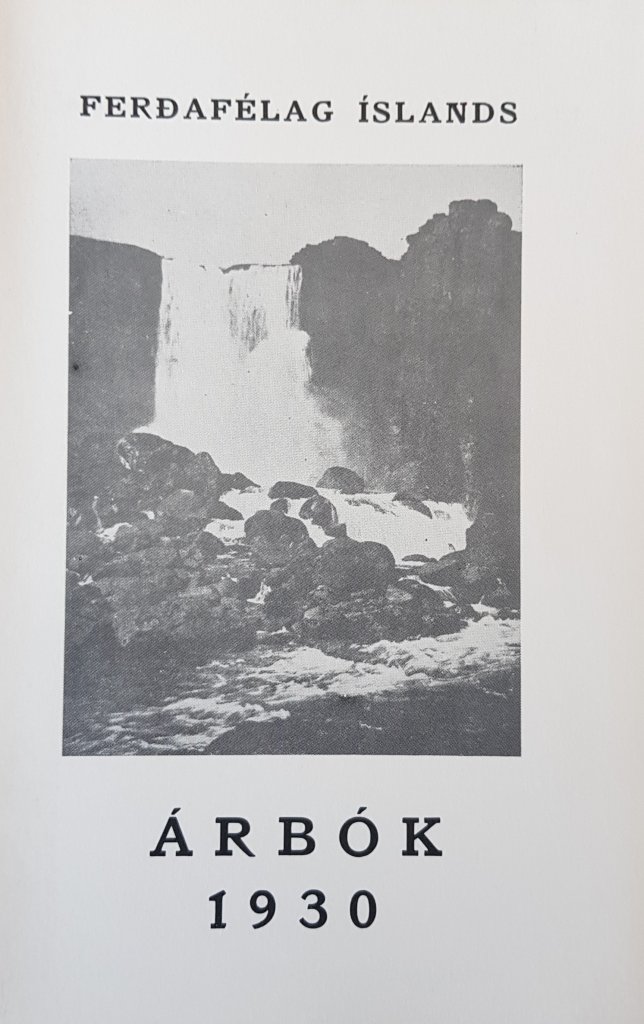 Árbók 1930 - Þingvellir