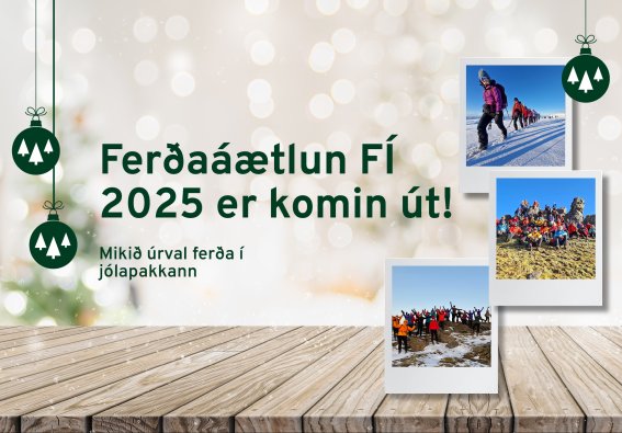 Ferðaáætlun 2025